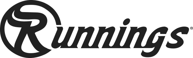 Runnings logo b&w