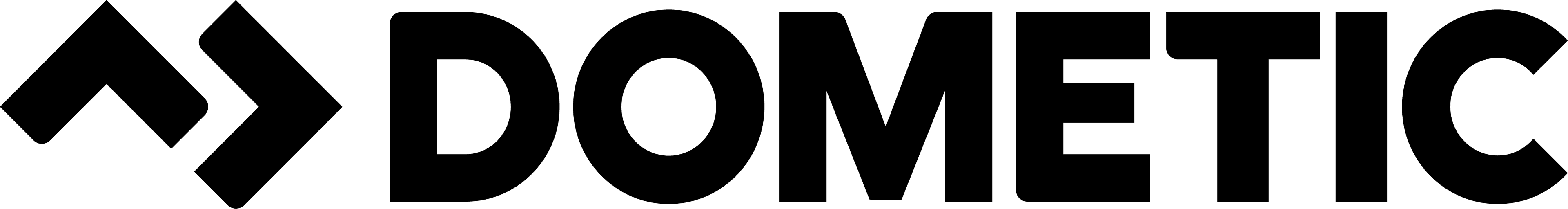 Dometic logo B&W