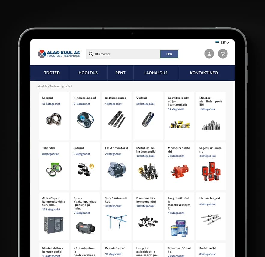 alas kuul site on the tablet