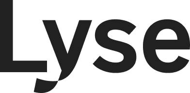 Lyse logo b&w
