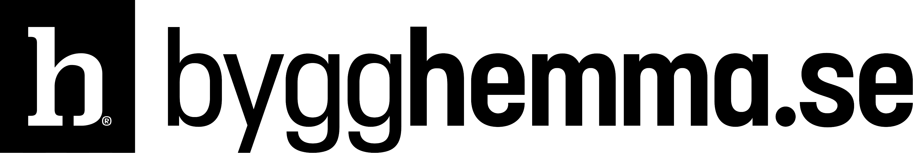 Bygghemma Logo B&W