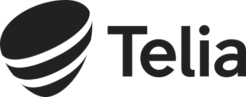 Telia logo b&w