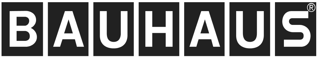 BAUHAUS logo b&w