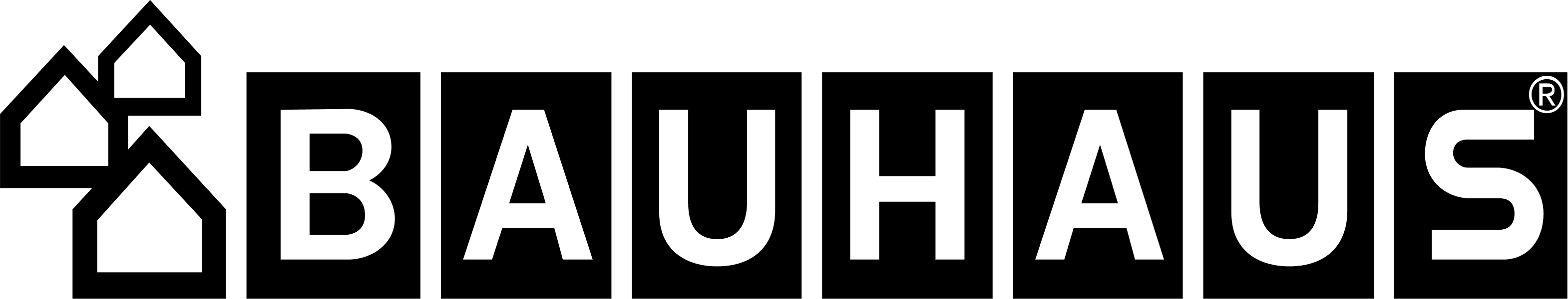 BAUHAUS logo b&w