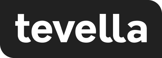 Tevella logo b&w