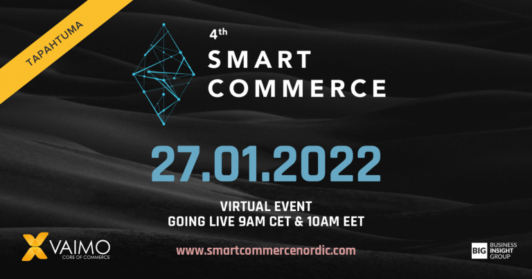 Smart Commerce 2022, Vaimo mukana tapahtumassa