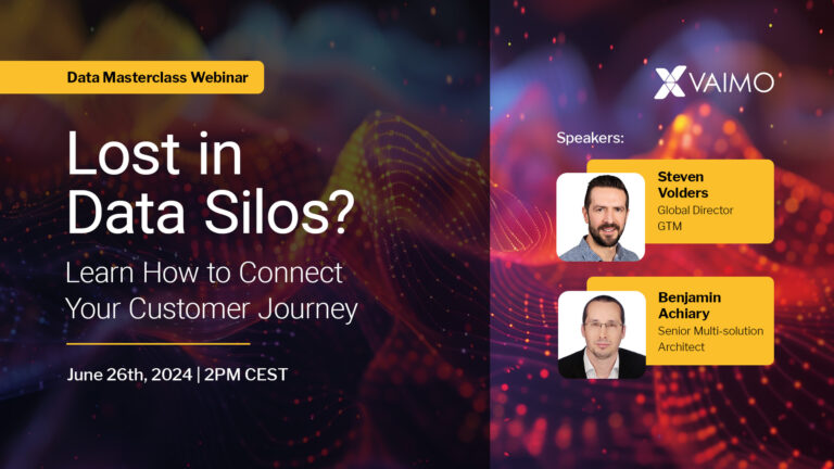 Data Masterclass: Lost in Data Silos? Learn How to Connect Your Customer Journey
