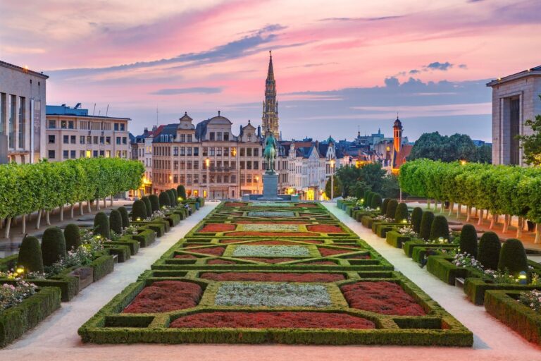 Brussels cityscape