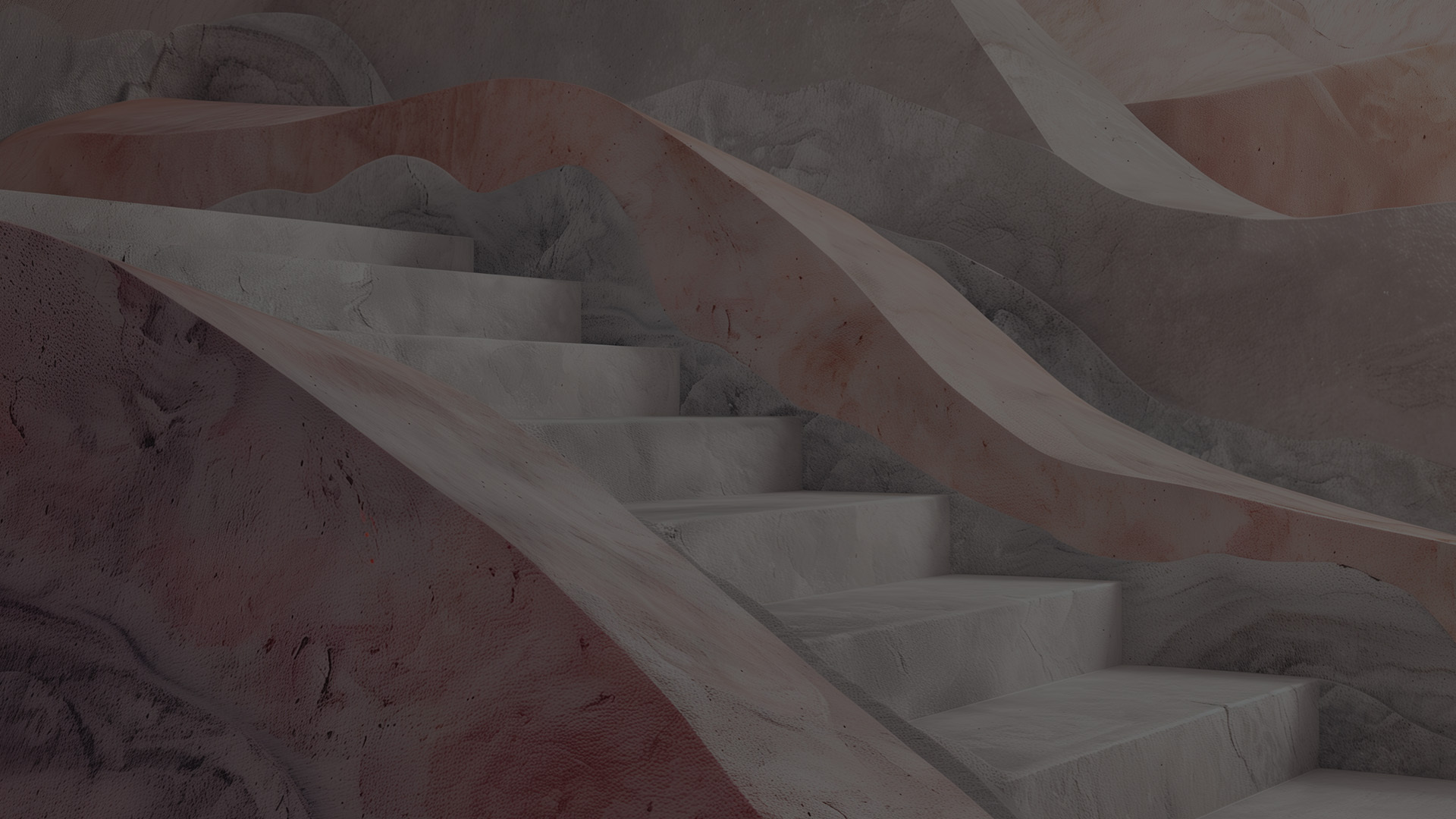 Abstract image with stairs